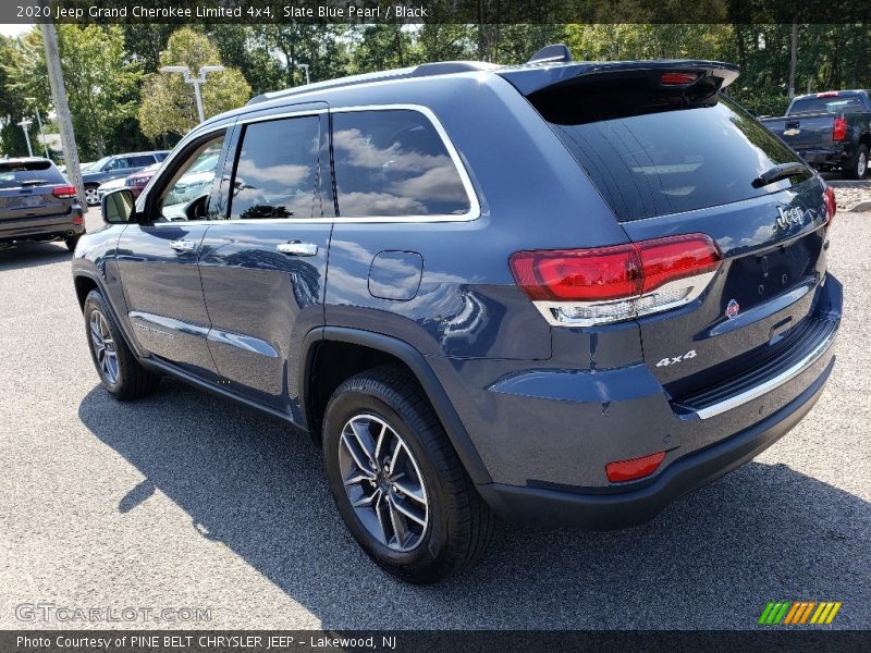 Slate Blue Pearl / Black 2020 Jeep Grand Cherokee Limited 4x4