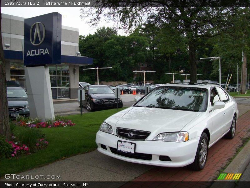 Taffeta White / Parchment 1999 Acura TL 3.2