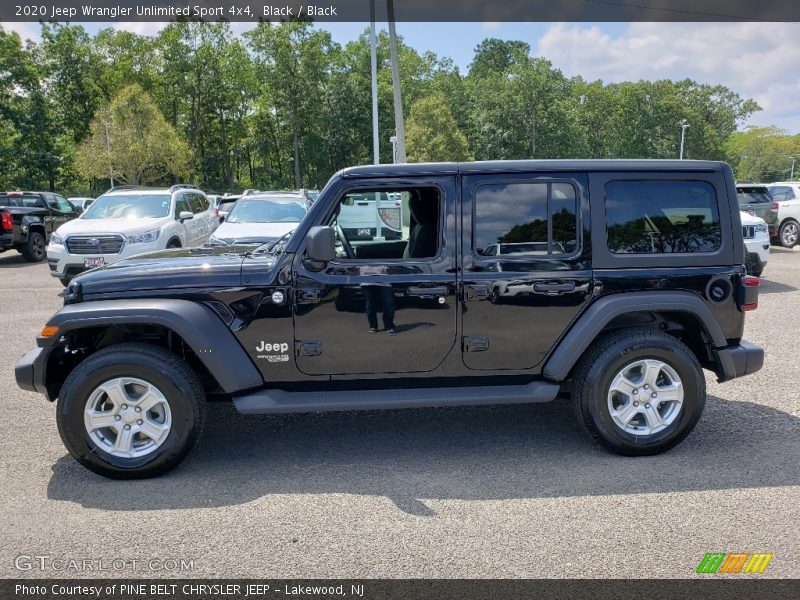  2020 Wrangler Unlimited Sport 4x4 Black