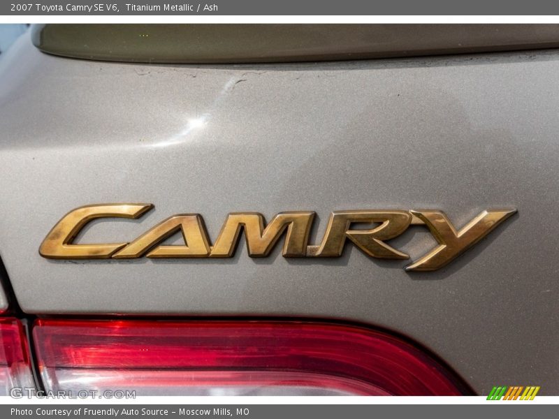 Titanium Metallic / Ash 2007 Toyota Camry SE V6