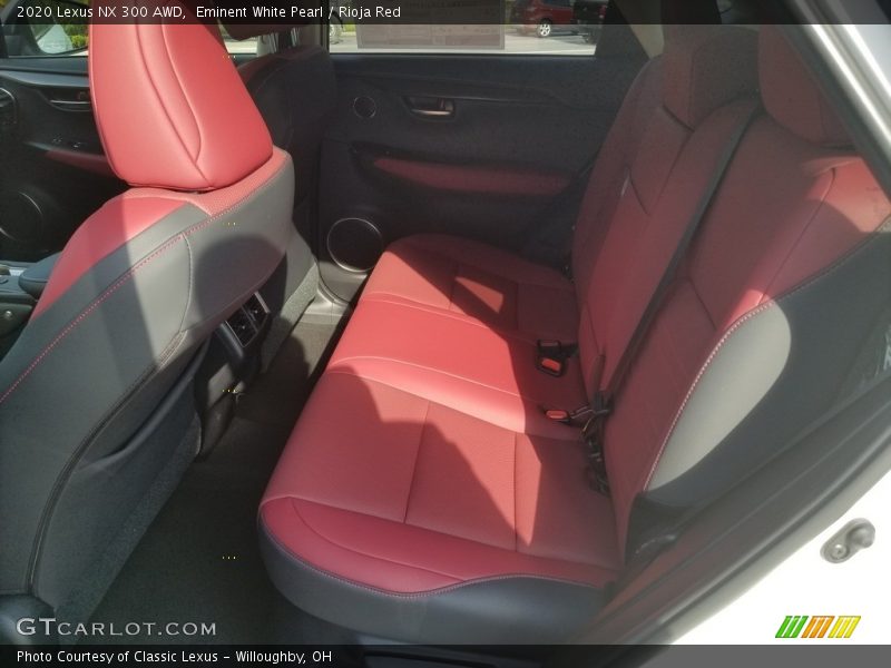 Eminent White Pearl / Rioja Red 2020 Lexus NX 300 AWD