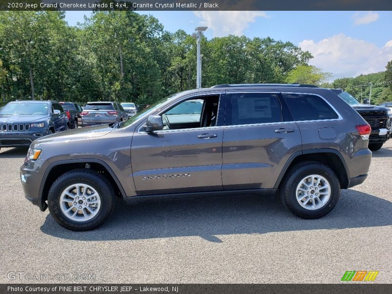 Granite Crystal Metallic / Black 2020 Jeep Grand Cherokee Laredo E 4x4