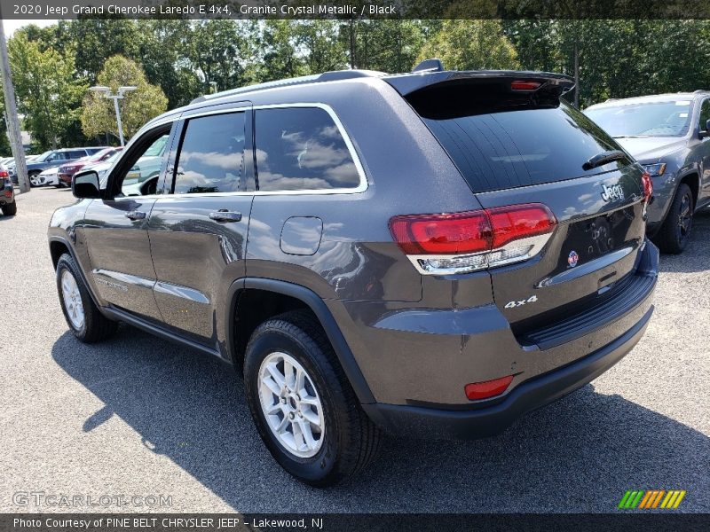 Granite Crystal Metallic / Black 2020 Jeep Grand Cherokee Laredo E 4x4