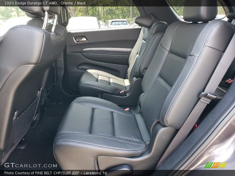 Rear Seat of 2020 Durango GT AWD