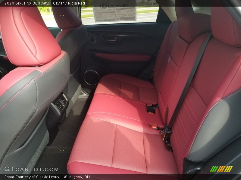 Caviar / Rioja Red 2020 Lexus NX 300 AWD