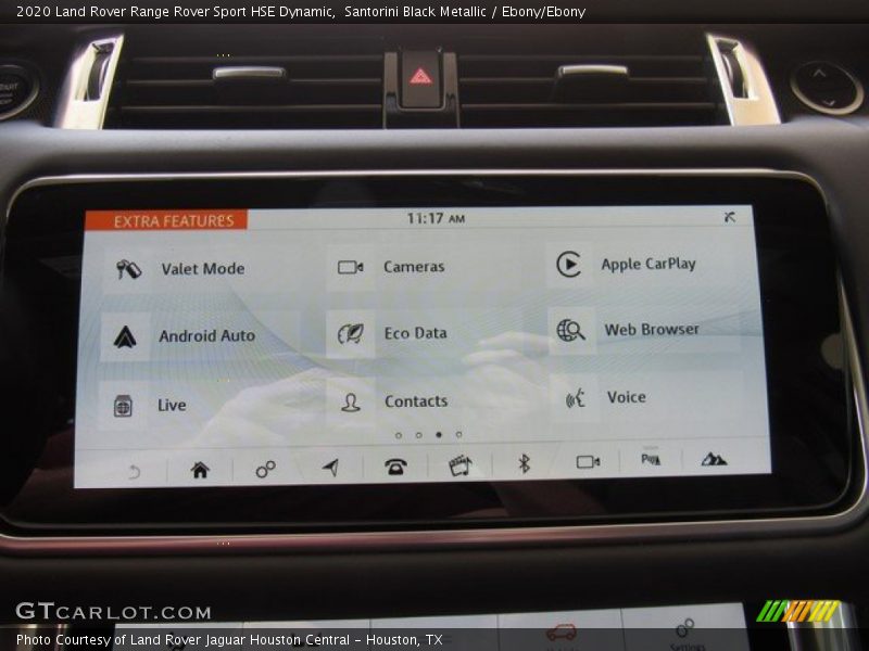 Controls of 2020 Range Rover Sport HSE Dynamic