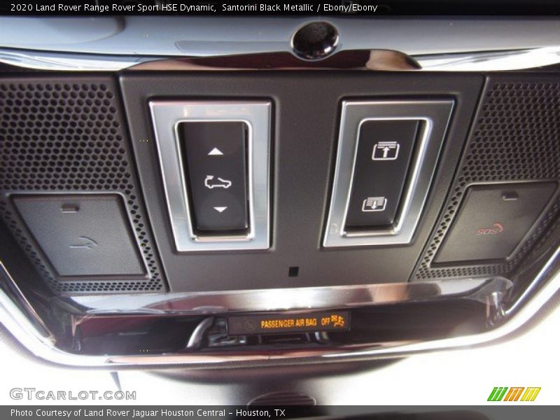 Santorini Black Metallic / Ebony/Ebony 2020 Land Rover Range Rover Sport HSE Dynamic