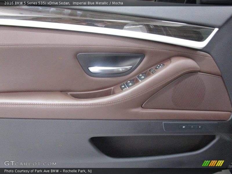 Imperial Blue Metallic / Mocha 2016 BMW 5 Series 535i xDrive Sedan