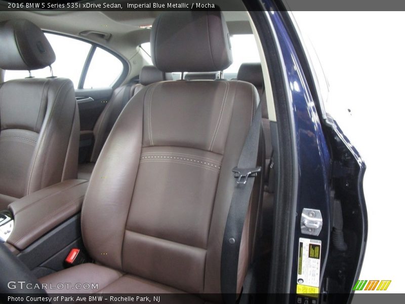 Imperial Blue Metallic / Mocha 2016 BMW 5 Series 535i xDrive Sedan
