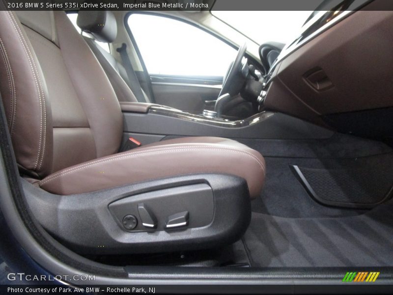 Imperial Blue Metallic / Mocha 2016 BMW 5 Series 535i xDrive Sedan