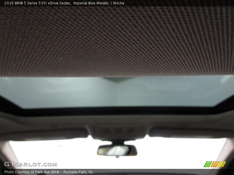 Imperial Blue Metallic / Mocha 2016 BMW 5 Series 535i xDrive Sedan