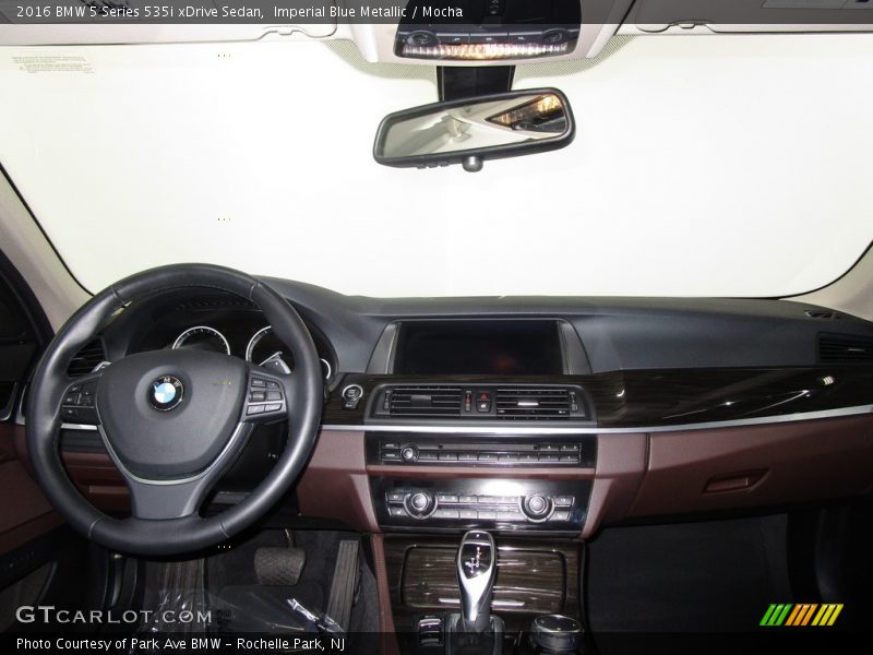 Imperial Blue Metallic / Mocha 2016 BMW 5 Series 535i xDrive Sedan