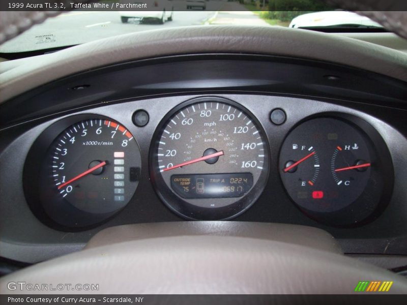 Taffeta White / Parchment 1999 Acura TL 3.2