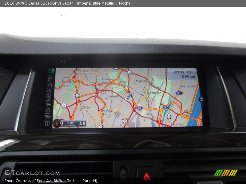 Imperial Blue Metallic / Mocha 2016 BMW 5 Series 535i xDrive Sedan