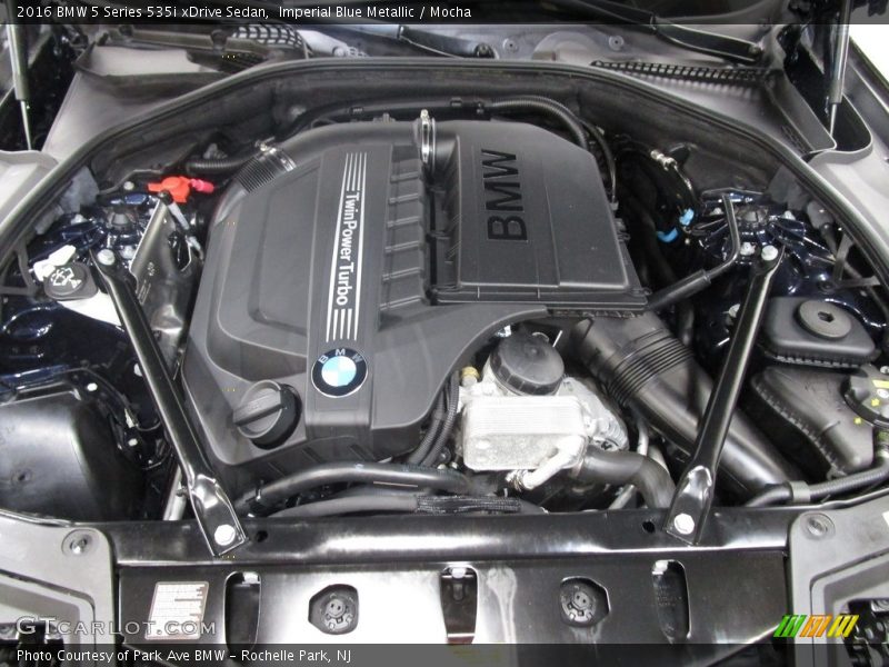 Imperial Blue Metallic / Mocha 2016 BMW 5 Series 535i xDrive Sedan