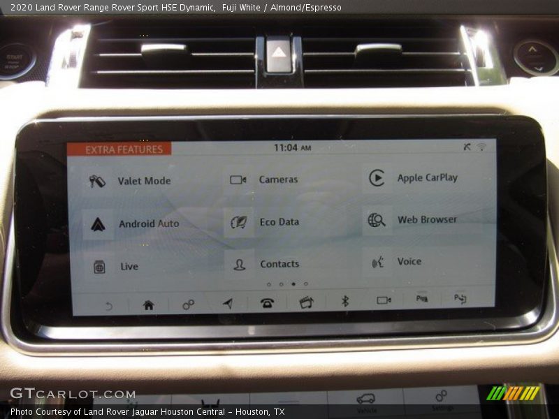 Controls of 2020 Range Rover Sport HSE Dynamic