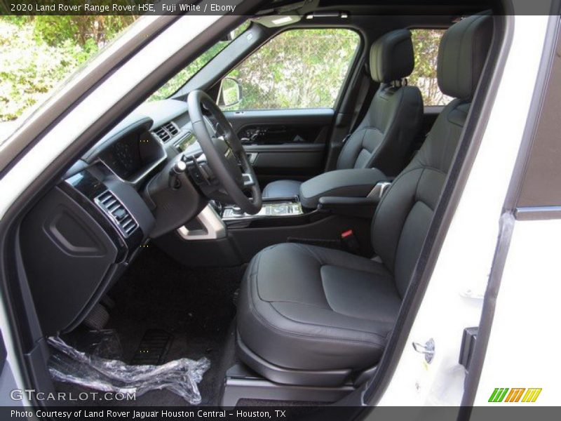 Front Seat of 2020 Range Rover HSE