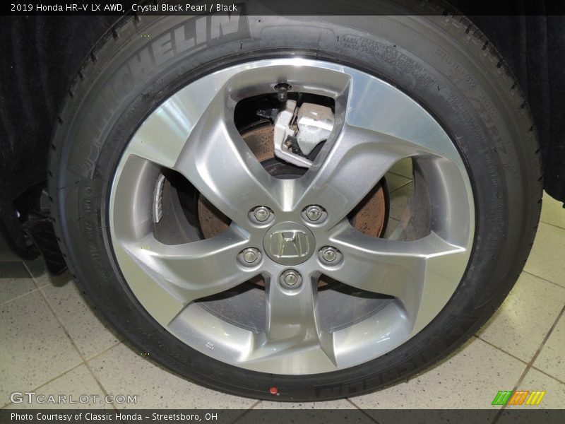 Crystal Black Pearl / Black 2019 Honda HR-V LX AWD