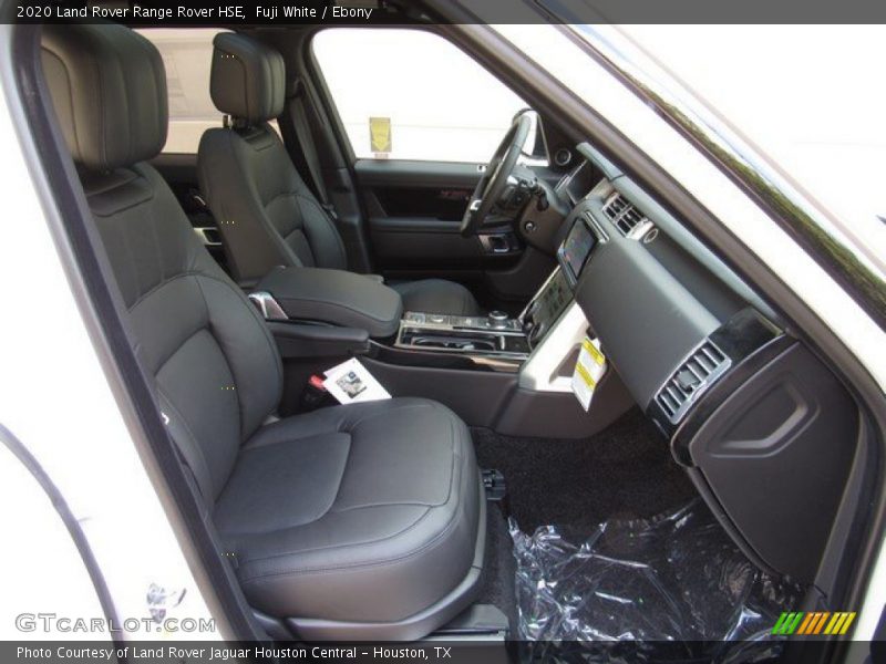 Front Seat of 2020 Range Rover HSE