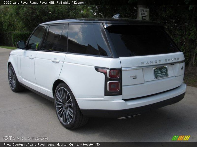 Fuji White / Ebony 2020 Land Rover Range Rover HSE