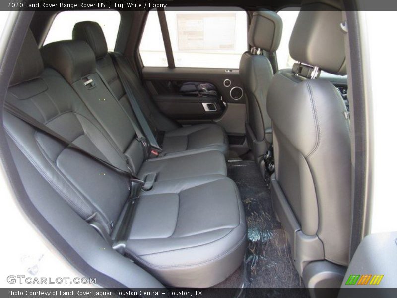 Rear Seat of 2020 Range Rover HSE