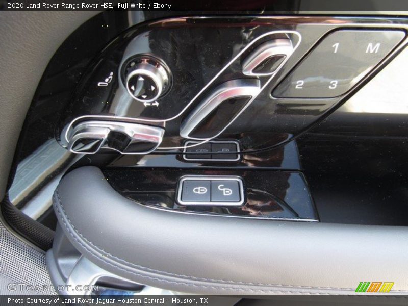 Controls of 2020 Range Rover HSE