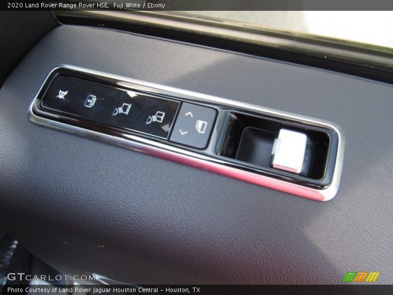 Controls of 2020 Range Rover HSE