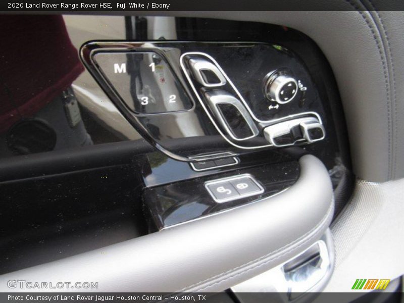 Controls of 2020 Range Rover HSE