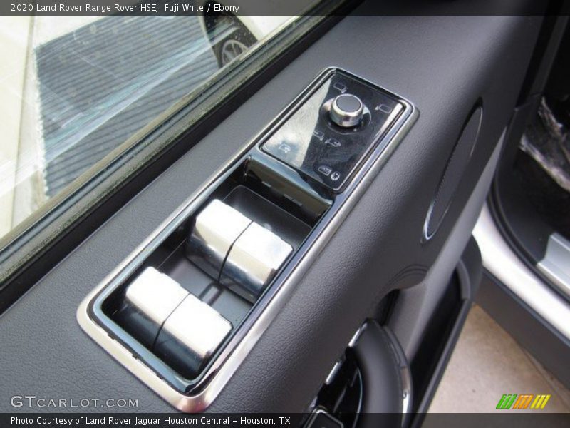 Controls of 2020 Range Rover HSE