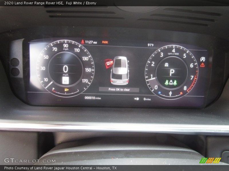  2020 Range Rover HSE HSE Gauges