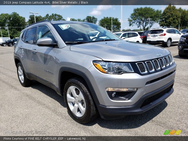 Billet Silver Metallic / Black 2019 Jeep Compass Latitude 4x4