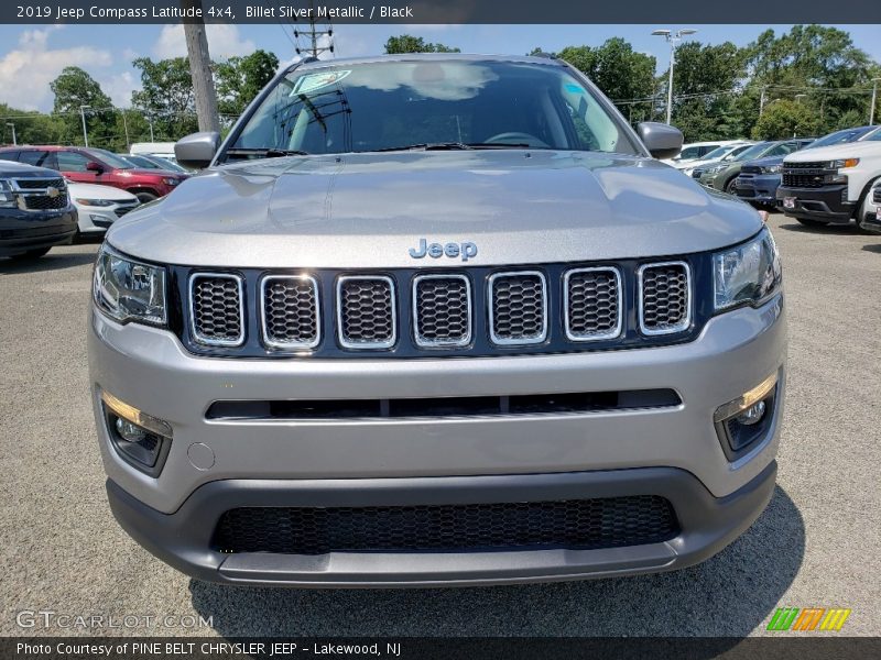 Billet Silver Metallic / Black 2019 Jeep Compass Latitude 4x4