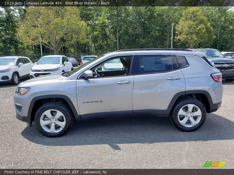 Billet Silver Metallic / Black 2019 Jeep Compass Latitude 4x4