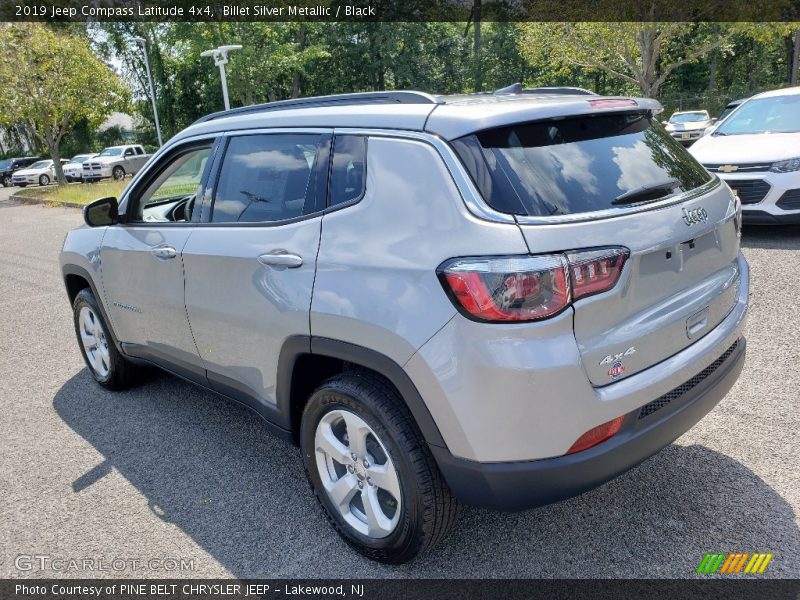 Billet Silver Metallic / Black 2019 Jeep Compass Latitude 4x4