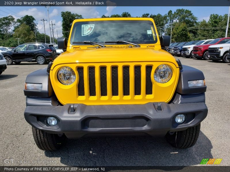  2020 Wrangler Unlimited Sport 4x4 Hellayella