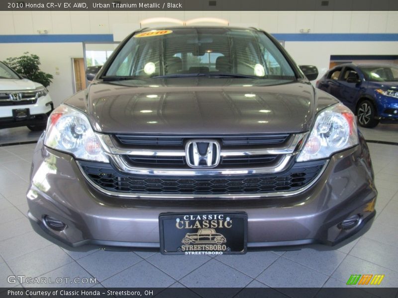 Urban Titanium Metallic / Black 2010 Honda CR-V EX AWD