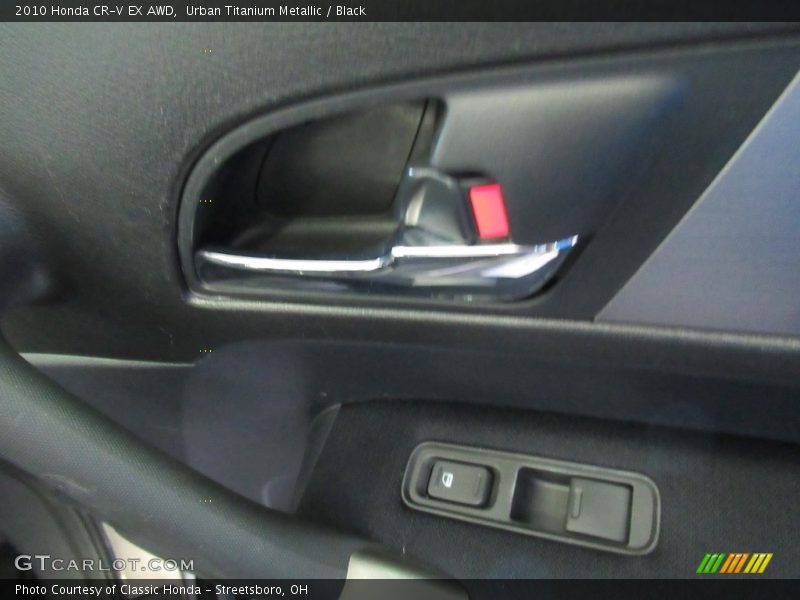 Urban Titanium Metallic / Black 2010 Honda CR-V EX AWD