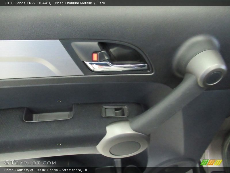 Urban Titanium Metallic / Black 2010 Honda CR-V EX AWD