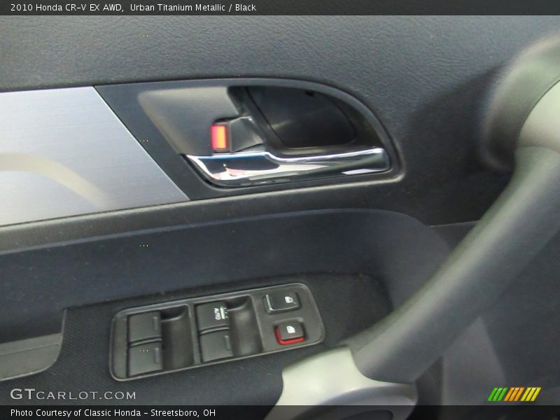 Urban Titanium Metallic / Black 2010 Honda CR-V EX AWD