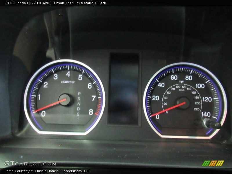 Urban Titanium Metallic / Black 2010 Honda CR-V EX AWD