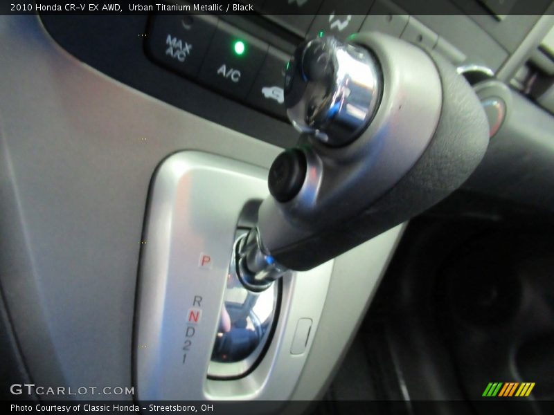 Urban Titanium Metallic / Black 2010 Honda CR-V EX AWD