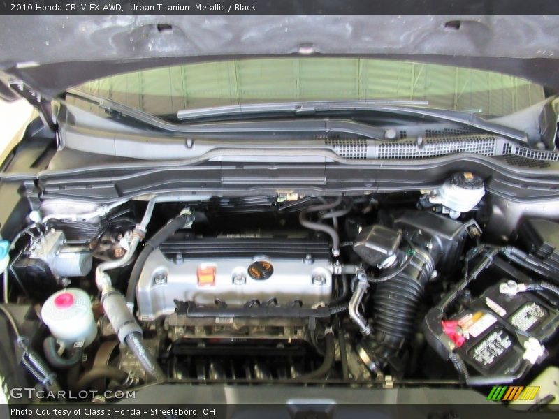 Urban Titanium Metallic / Black 2010 Honda CR-V EX AWD