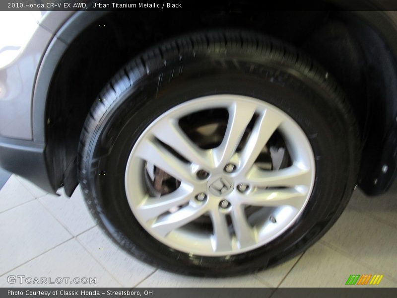 Urban Titanium Metallic / Black 2010 Honda CR-V EX AWD