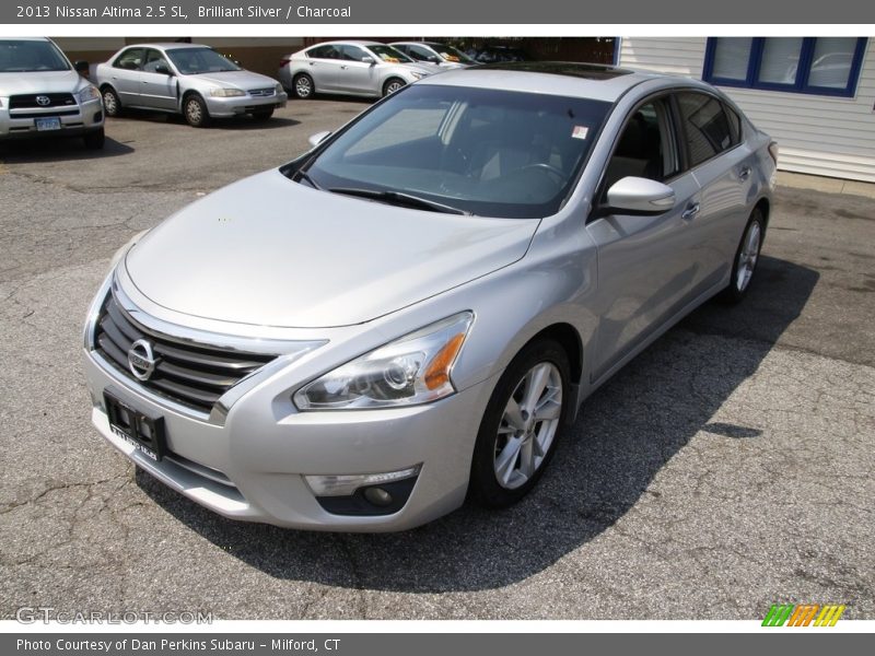 Brilliant Silver / Charcoal 2013 Nissan Altima 2.5 SL
