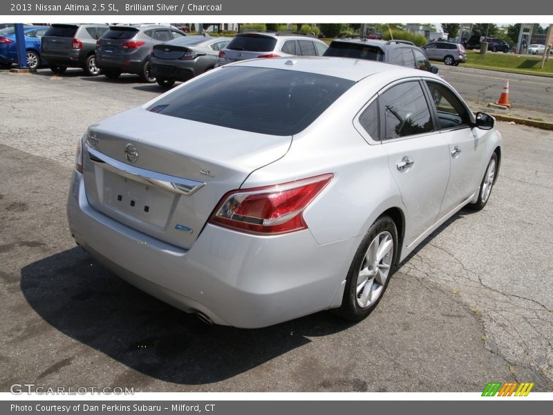 Brilliant Silver / Charcoal 2013 Nissan Altima 2.5 SL