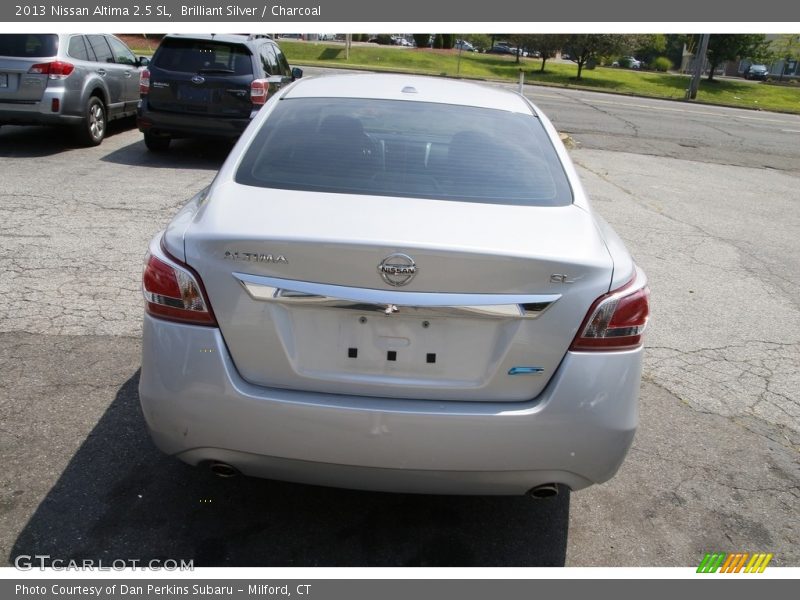 Brilliant Silver / Charcoal 2013 Nissan Altima 2.5 SL