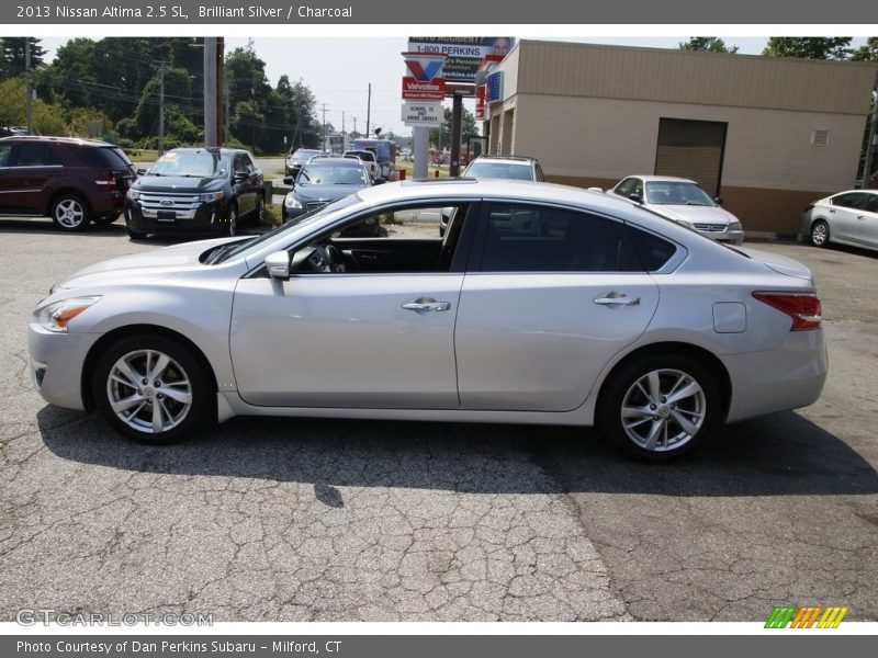 Brilliant Silver / Charcoal 2013 Nissan Altima 2.5 SL