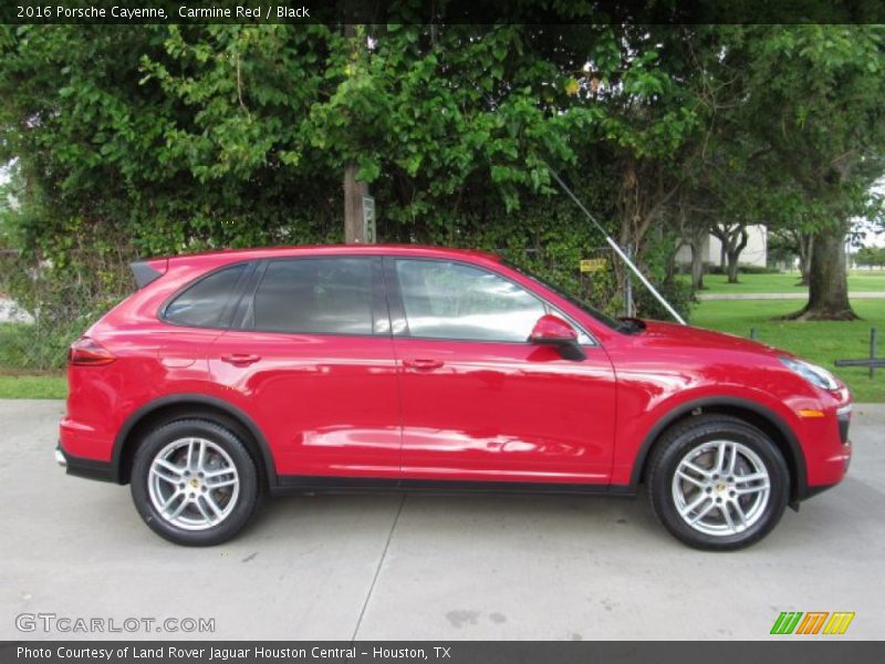 Carmine Red / Black 2016 Porsche Cayenne