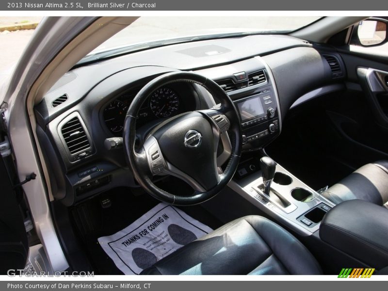 Brilliant Silver / Charcoal 2013 Nissan Altima 2.5 SL