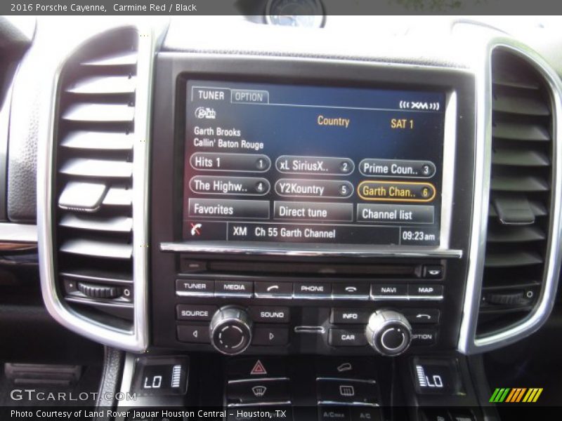 Carmine Red / Black 2016 Porsche Cayenne